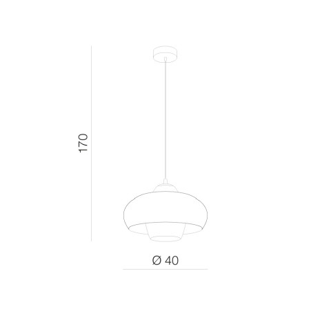 VALTEN 43 CHROME Azzardo AZ3166 Lampa wisząca CHROME  2