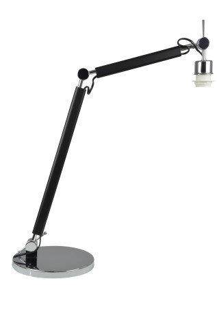 ZYTA S Lampa biurkowa, stołowa LAMPBODY BK Azzardo AZ1848 Lampa biurkowa, stołowa / LAMPBODY BLACK / CHROME 