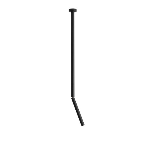 PLAFON STICK ALL BLACK L żarówka w zestawie 1084PL_G1_L Aldex |lampa sufitowa regulowana kolor czarny, metalowa rurka