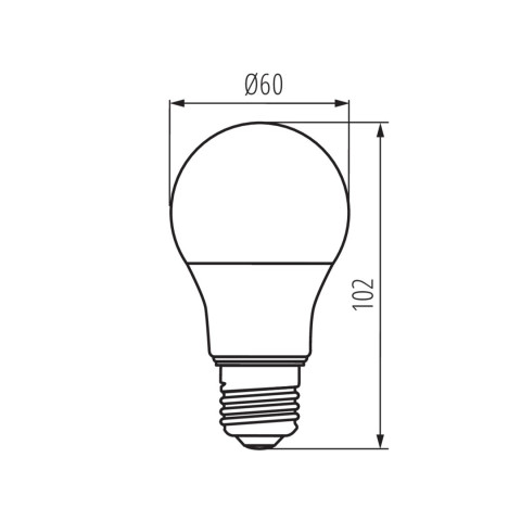 ŻARÓWKA RAPID v2 E27 3000K V2 WW Aldex 2