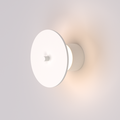 RA Mini 14 W śnieżnobiały TRIAC Chors (2700K) - Design Kinkiet LED