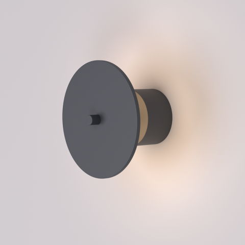 RA Mini 14 N TRIAC grafitowy Chors (4000K) - Design Kinkiet LED