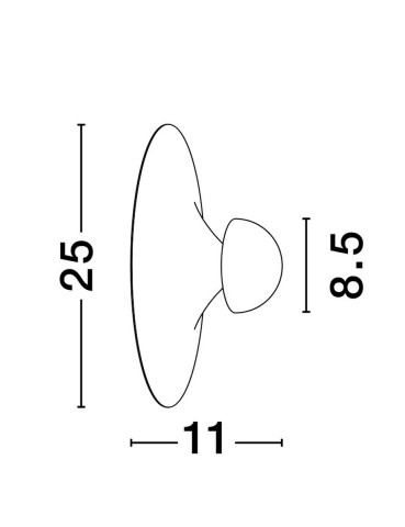 EDEM 9870049 Nova Luce lampa ścienna kinkiet