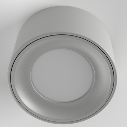 Beep ON W TRIAC szary 2700K Chors - Lampa sufitowa szczelna LED IP65