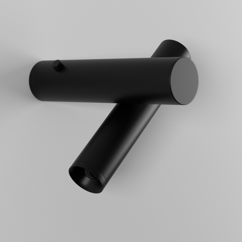 Moi R K  czarny Chors Kinkiet  LED Lampa ścienna do czytania 2