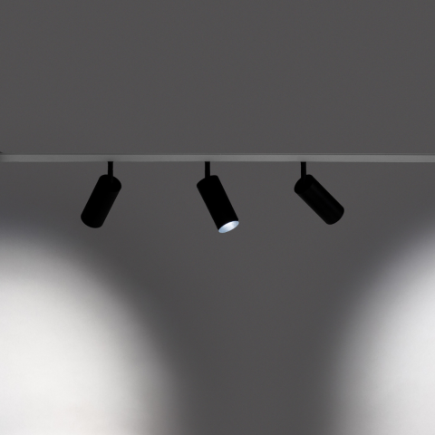 MINIILINE SPOT LOONARI Szynoprzewód magnetyczny Reflektor tuba do szyny MINILINE