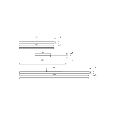 MINIILINE STRIPE G2 LOONARI Szynoprzewód magnetyczny  Lampa do szyny MINILINE