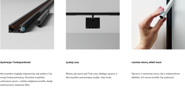 Microsystem - Track NT 1mb 48V LABRA Natynkowy szynoprzewód niskonapięciowy 48V