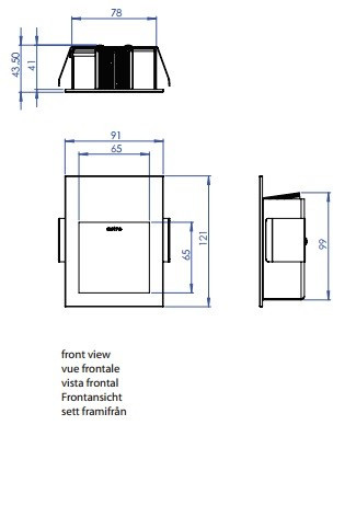 BORGO 90 - Oprawa LED Astro Lighting 0973