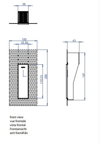 BORGO TRIMLESS 35 - Oprawa LED Astro Lighting 0976