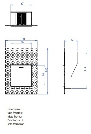 BORGO TRIMLESS 65 - Oprawa LED Astro Lighting 0977