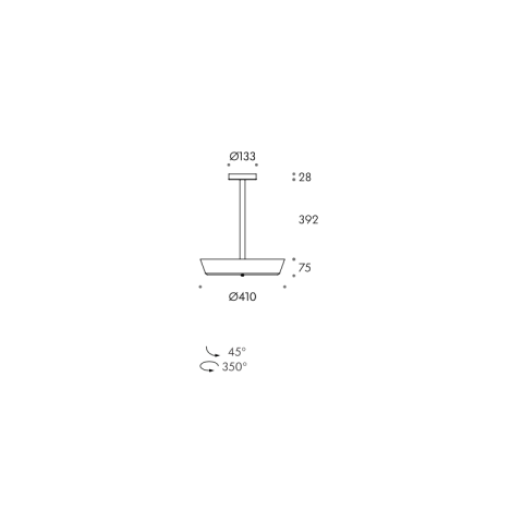 Juno 40 Up Move NT H400 LABRA Lampa sufitowa LED oprawa natynkowa LED