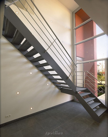 Frame Basic LED, biała - Lampa schodowa Spotline 111261