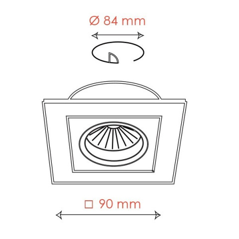 BPM 4200 12V Oprawa wpuszczana