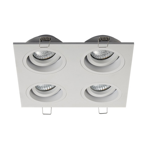 Zuma Line 20069-WH CHUCK DL 4 SQUARE SPOT BIAŁY/WHITE