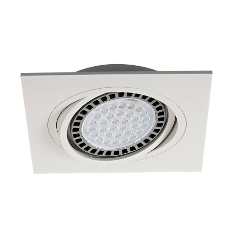 Zuma Line 20071-WH BOXY DL 1 SPOT BIAŁY/WHITE OPRAWA WPUSZCZANA BIAŁA AR111 KWADRAT