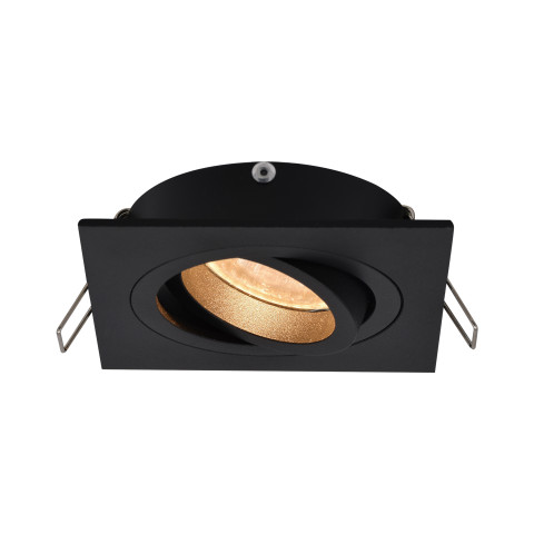 Zuma Line ARGU10-041-N CHUCK SPOT oczko czarne kwadrat GU10