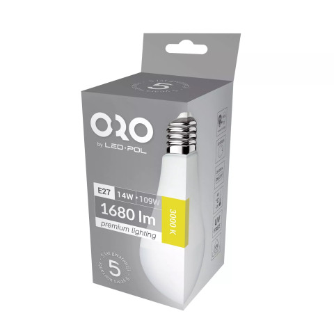 Zuma Line ORO-E14-C35-FL-CLARO-6W-DW ORO03063 ŻARÓWKA 2