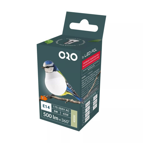 Zuma Line ORO-E14-G45-TOTO-5W- DW ŻARÓWKA 2