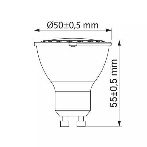 Zuma Line ORO-GU10-HERA-8W-II-BD ŻARÓWKA 2