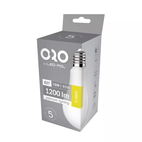 Zuma Line ORO-PREMIUM-E27-A60-10W-XP-WW, 3000K ŻARÓWKA 2