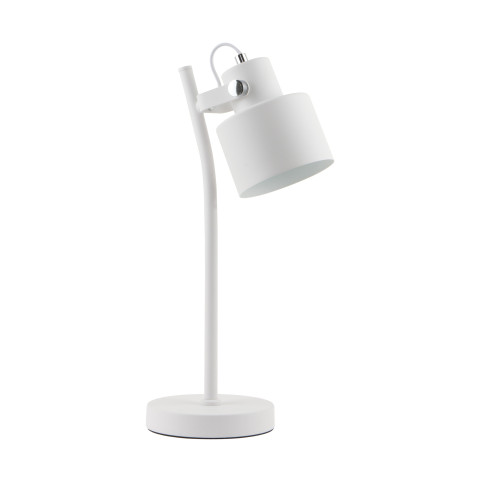 Zuma Line A2038-SWH DRACO LAMPA BIURKOWA BIAŁA+CHROM/WHITE+CHROM