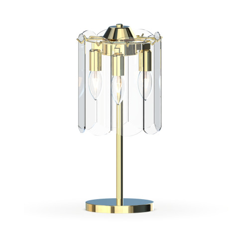 Zuma Line MT3523-3S-EGN NIRA LAMPA STOŁOWA ZŁOTA/GOLD