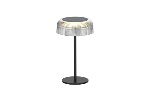 Zuma Line DT33111 BLUET LAMPA STOŁOWA ZEWNĘTRZNA SOLARNA CZARNA/BLACK