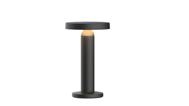 Zuma Line DT33611 CARLI LAMPA STOŁOWA ZEWNĘTRZNA SOLARNA CZARNA/BLACK