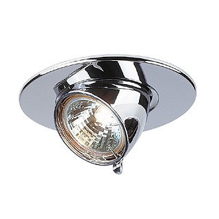 Gimble okrągła, downlight, chrom - Spotline 112152