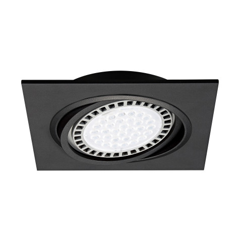 Zuma Line 20071-BK BOXY DL 1 SPOT CZARNY/BLACK