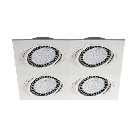 ZZuma Line 20073-WH BOXY DL 4 SPOT BIAŁY/WHITE OPRAWA WPUSZCZANA BIAŁA 4 X ES111