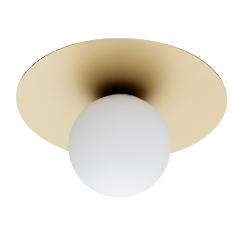 SPELLO 8262 ARGON Kinkiet lub Plafon złoty biała kula 2