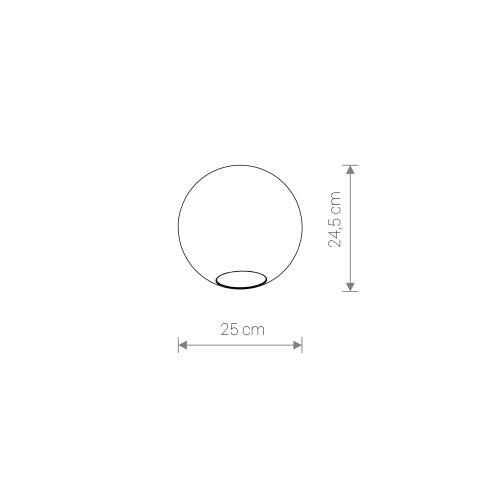 CAMELEON SPHERE L Nowodvorski 8528 - Kolor Transparentny 2