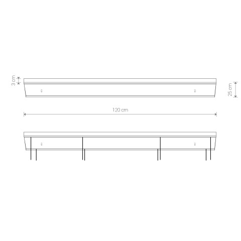 CAMELEON CANOPY C 1200 Nowodvorski 8555 - Kolor Biały 2