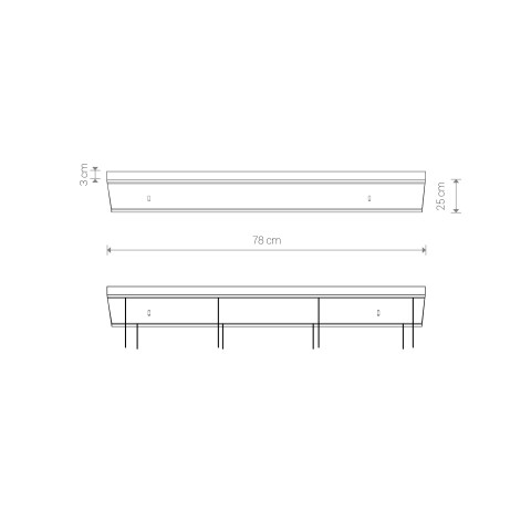 CAMELEON CANOPY C 780 Nowodvorski 8556 - Kolor Czarny 2