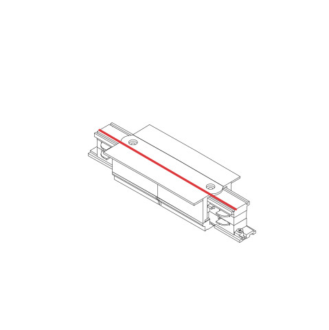 CTLS RECESSED POWER STRAIGHT CONNECTOR Nowodvorski 8685 Akcesoria - Kolor Czarny 2