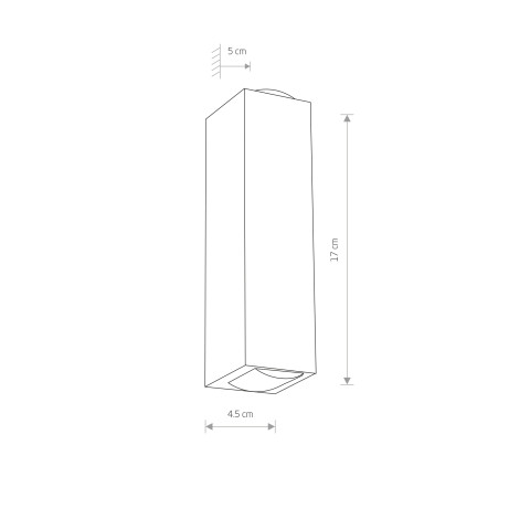 LENS LED Nowodvorski 9112 Typ natynkowy - Kolor Czarny 2
