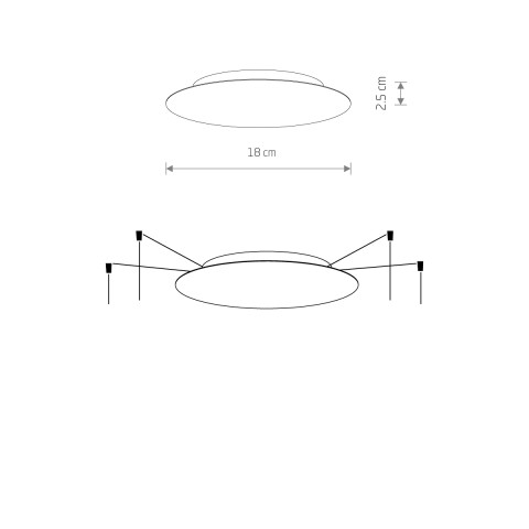 CAMELEON CANOPY A MINI Nowodvorski 10017 - Kolor Biały 2