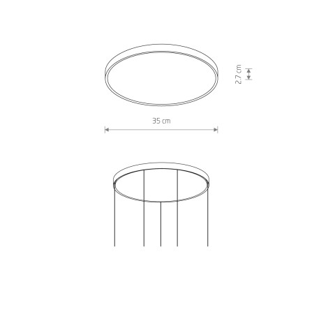 CAMELEON CANOPY H Nowodvorski 10275 - Kolor Biały 2