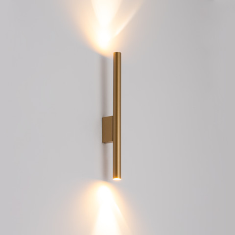 LASER WALL Nowodvorski 10562 Kinkiet - Kolor Satynowy złoty