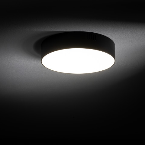 LID ROUND LED 25W Nowodvorski 10416 Plafon - Kolor Czarny
