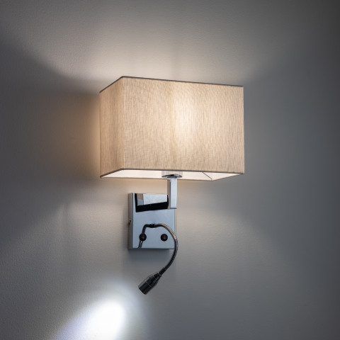 HOTEL MOOD LED Nowodvorski 11785 Kinkiet regulowany z włącznikiem - Kolor Kremowy 2