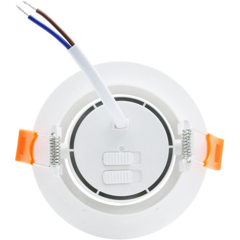 Ruchome oczko podtynkowe Plus białe LED CCT Light Prestige