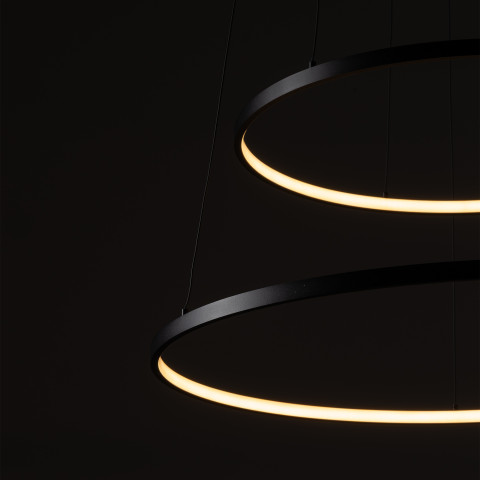 CIRCOLO POWER LED Nowodvorski 11647 Lampa wisząca - Kolor Czarny