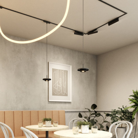 RAFTER mini points move LED flattrack Aqform |Lampa LED do szynoprzewodu FLATTRACK