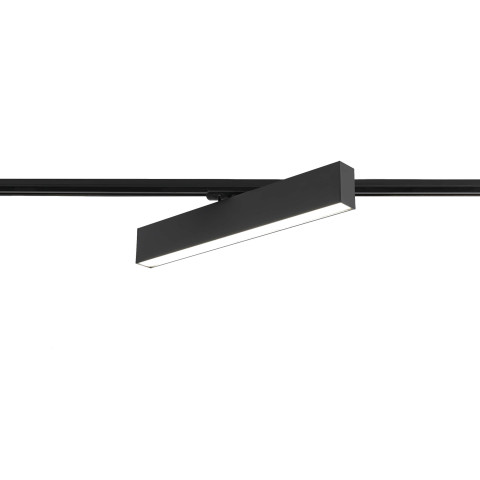 Reflektor do szynoprzewodów Moon 1F czarny LED 3000K - Light Prestige Szynoprzewód 1F LP-559/3 R-1F BK