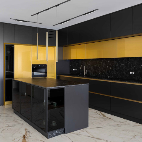 Reflektor do szynoprzewodów Moon 3F czarny LED 4000K - Light Prestige Szynoprzewód 3F LP-559/4 R-3F BK 2