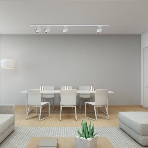 Reflektor do szynoprzewodów Tokio 1F biały 1xGU10 - Light Prestige Tokio LP-787/1R WH 2