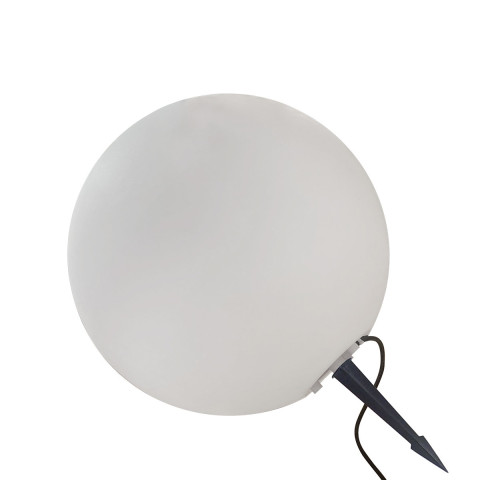 Lampa ogrodowa Gaja 30 cm biała 1xE27 - Light Prestige Gaja LP-JH-1095-300